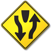 <p>This road sign means:</p>