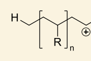<p>show cationic polymerisation of this polymer</p>