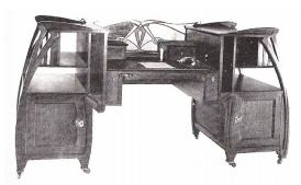 <p>HENRY VAN DE VELDE</p><p>- Escritorio mariposa</p>