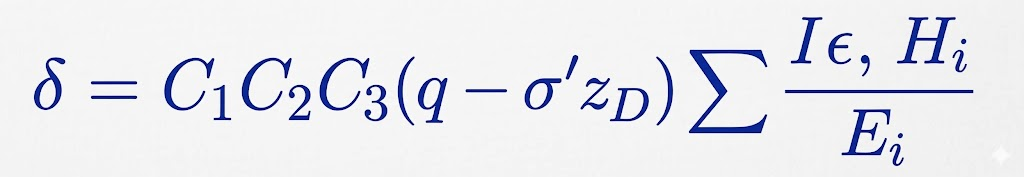 <p>What is <strong>σ’zD</strong>?</p>