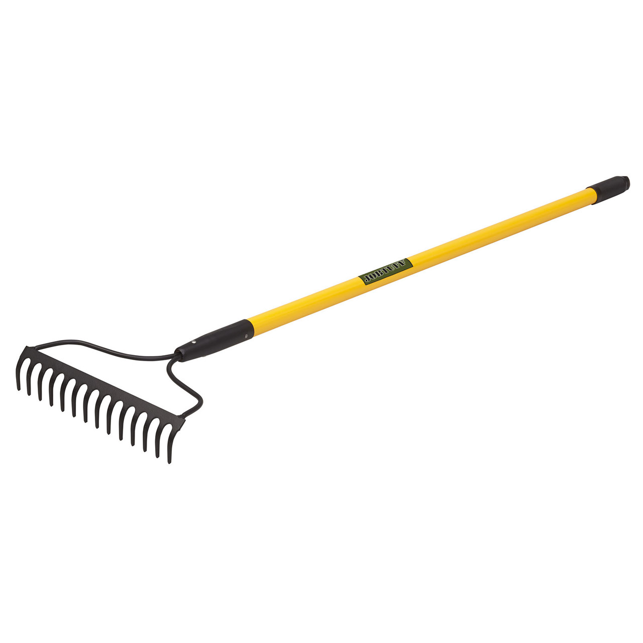 <p><span style="color: rgb(253, 253, 253);">Garden tool with 15 pointed tines set at 90 degrees on a 5-foot handle, designed for breaking soil, leveling ground, and spreading materials efficiently.</span></p>