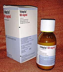 <p>What is Trileptal and what is its generic name?</p>