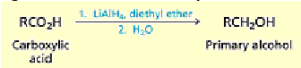 <p><span>Lithium aluminium hydride reduction, reduced to primary alcohol</span></p>