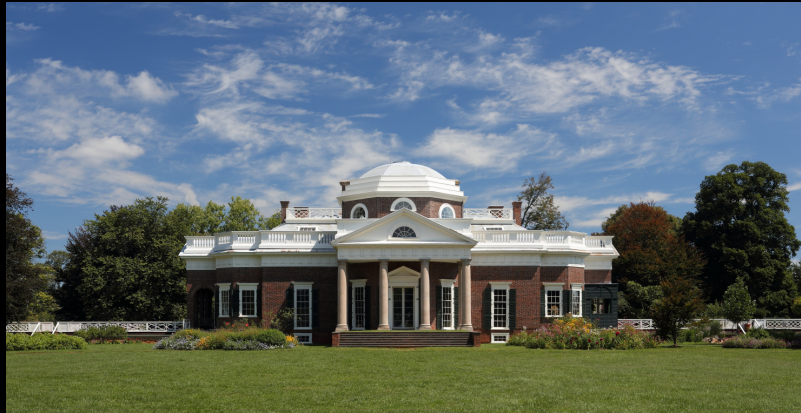 <p>Built to resemble democracy in Athens with hints of the Republic of Rome. This building utilises Palladian models with a temple facade and a central dome on top. </p>