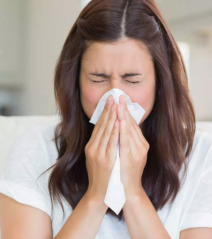 <p>runny nose</p>