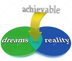 <p>A goal that is possible to accomplish, but also requires your effort. Can you do this with the tools and resources you have?</p>