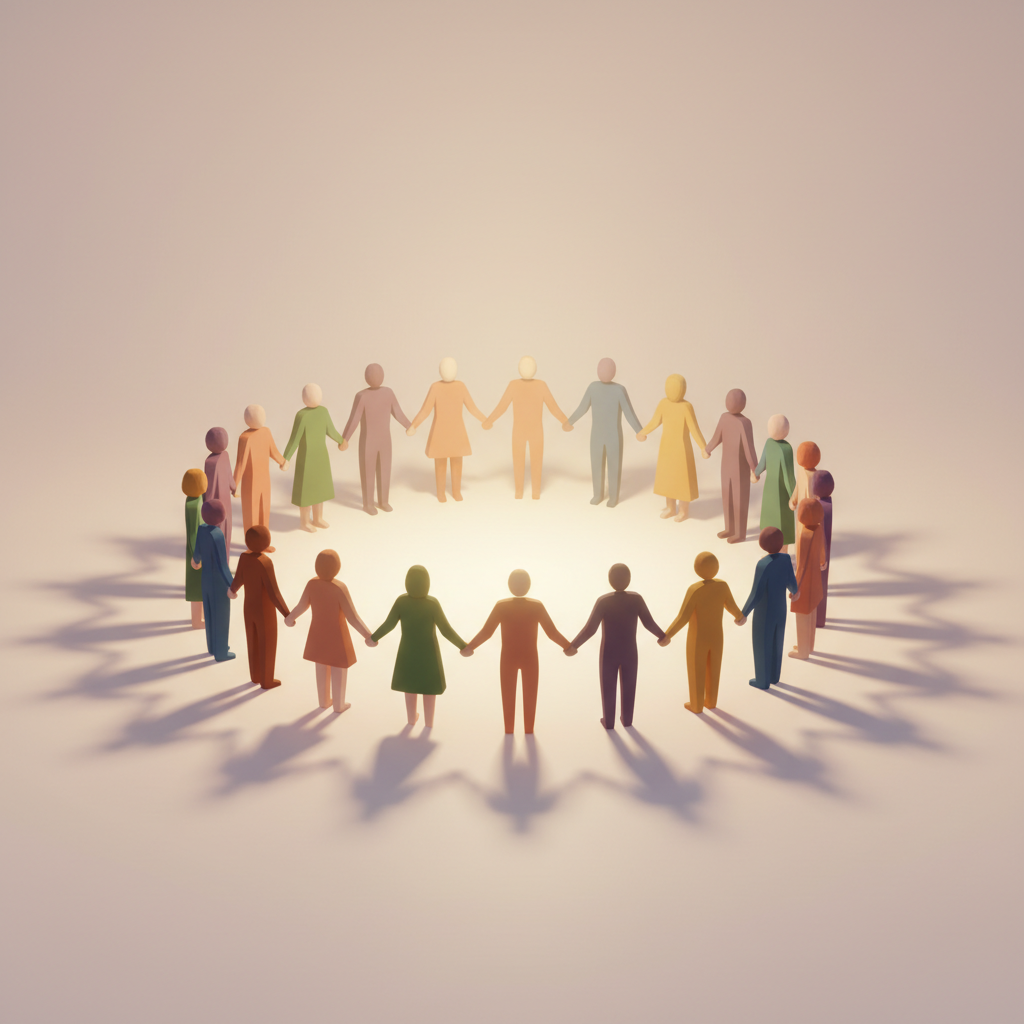 <p>The idea that people should be kind, helpful, and connected.</p>