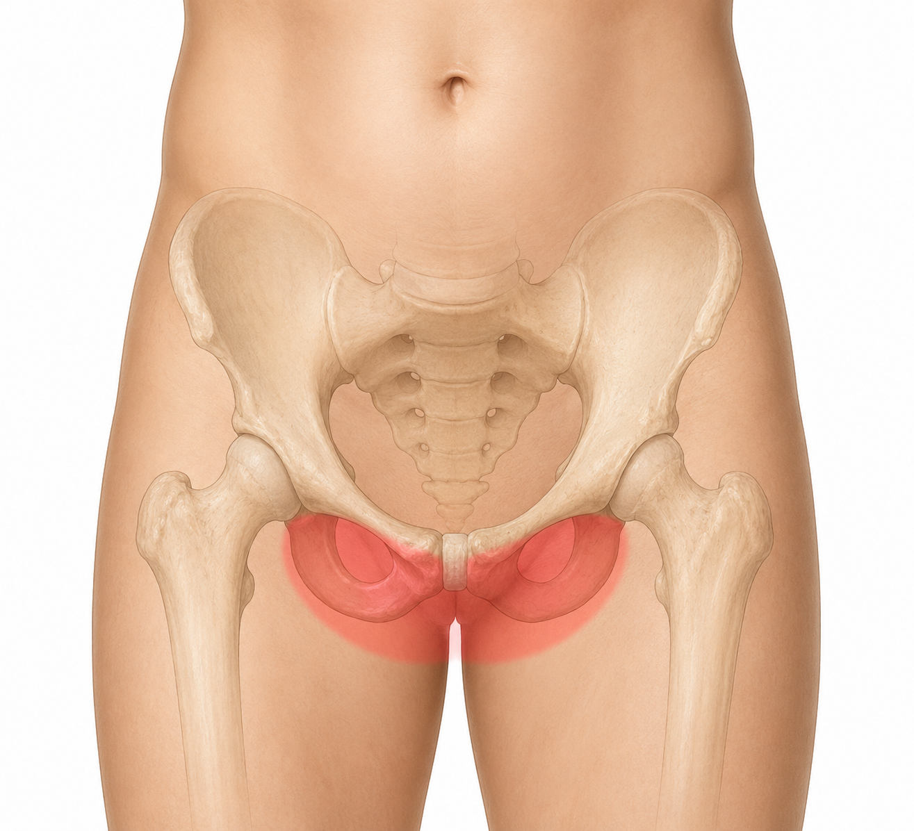 <p>What anatomical region is highlighted?</p>