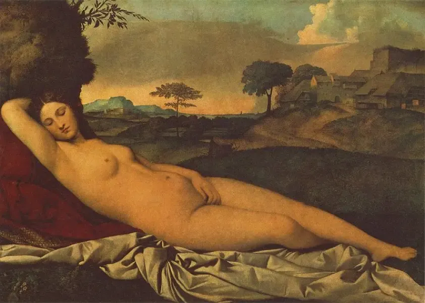 <p>Venere dormiente</p>
