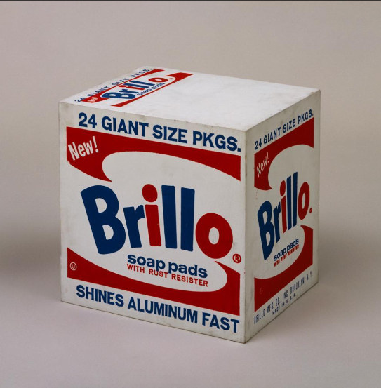 <p>Andy Warhol, Brillo Box, 1964</p>