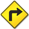 <p>This road sign means:</p>