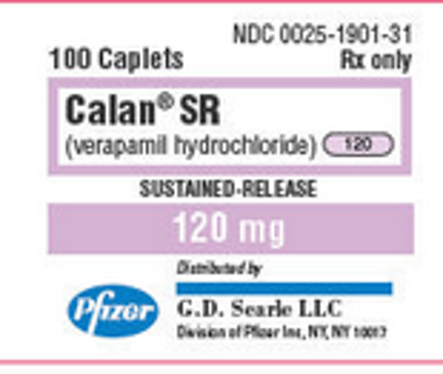 <p>Generic Name: Verapamil</p><p>Therapeutic Class: Calcium channel blocker</p><p>Indication: Hypertension, angina</p>