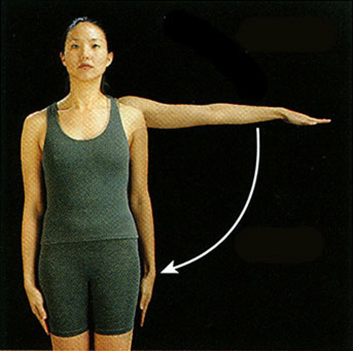 <p>Movement toward the midline of the body</p>