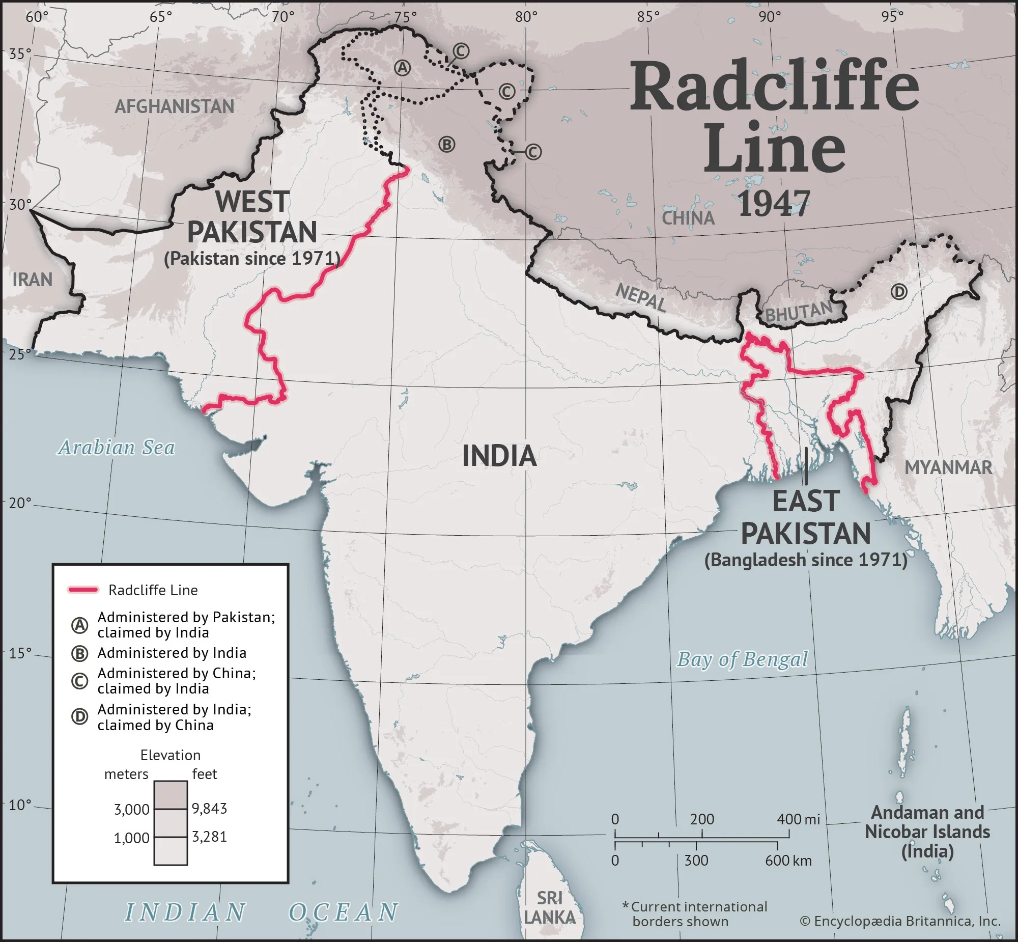 <p>line of partition that seperated india and pakistan </p>