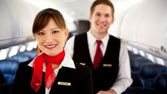 <p>flight attendant</p>