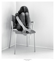 <p>introverted</p>
