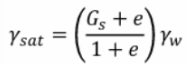 <p><span style="background-color: transparent;">= all the volume of voids is filled by water (S=1)</span></p>