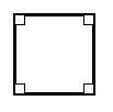 <p>A quadrilateral where all sides have equal length, and every interior angle is a right angle (90 degrees). Special rectangle.</p>