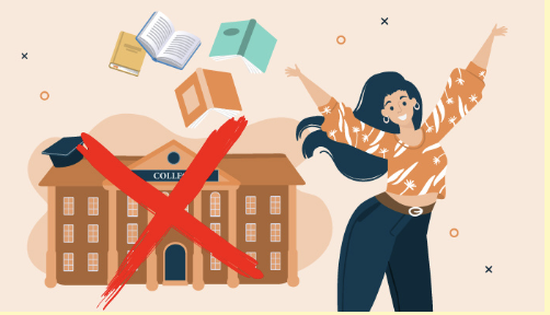 <p>Drop out (of) (v)</p>