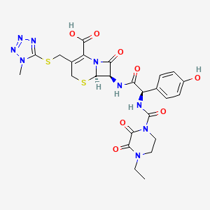 <p>3rd generation with NMTT group and piperazine side chain.</p>