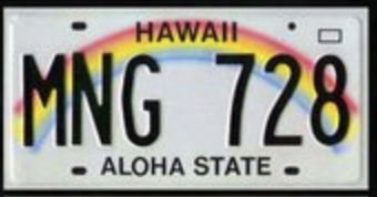 <p>Hawaii, 1</p>