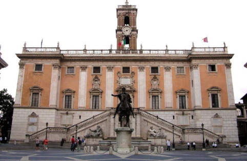 <p>Campidoglio, Roma</p><p>Arh. Michelangelo Buonarotti, 1538-...</p>