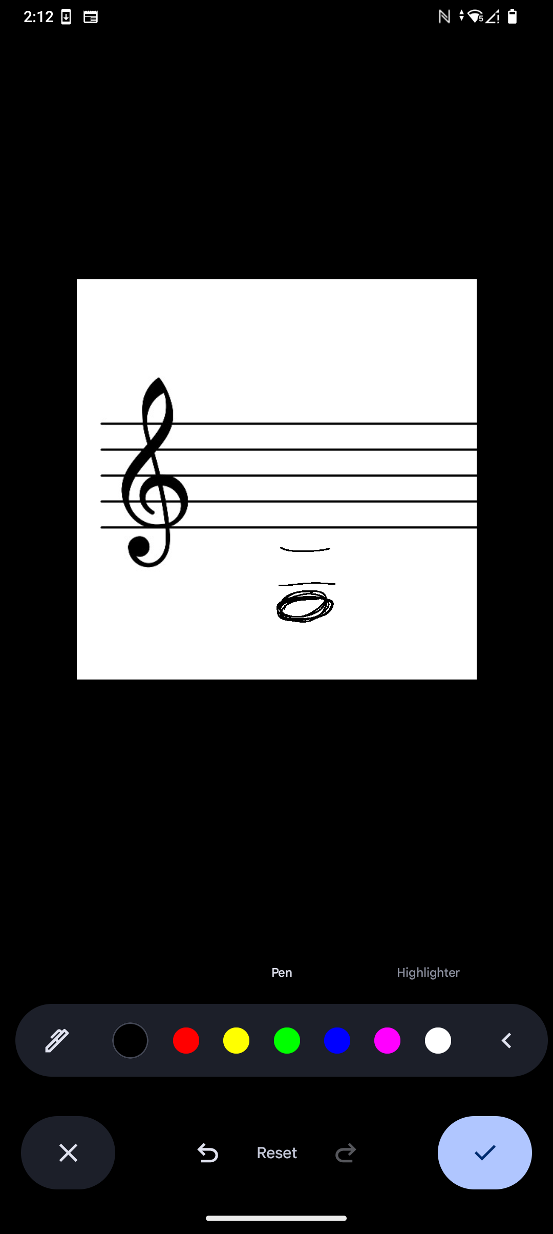 <p>First string on the left, no fingers</p>