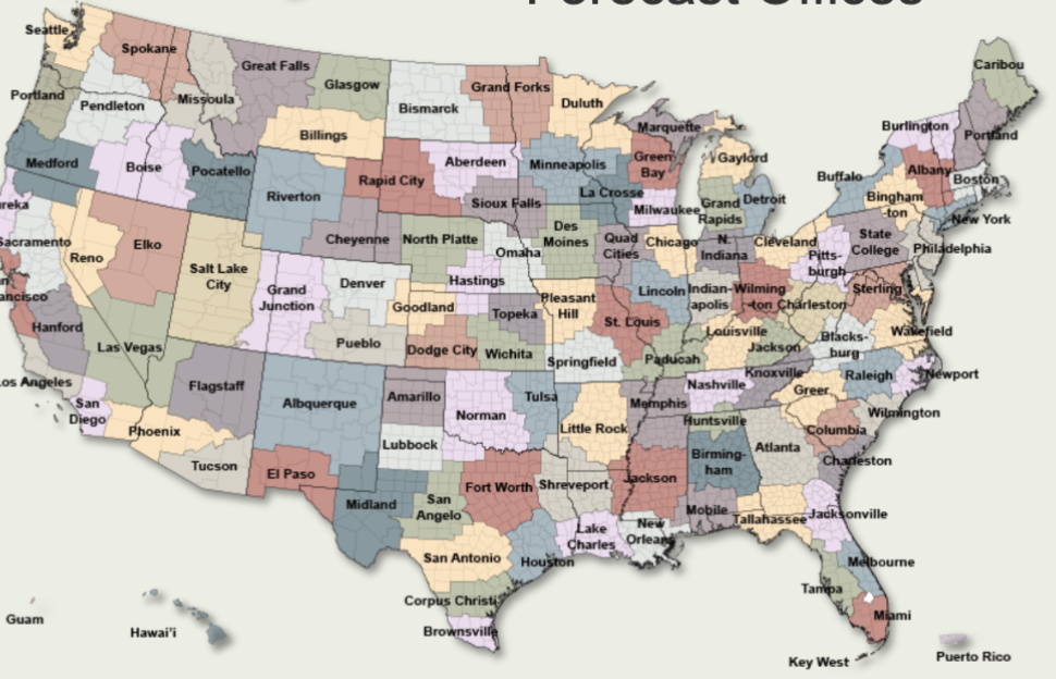 <p>There are ___ NWS Weather Forecast Offices</p>