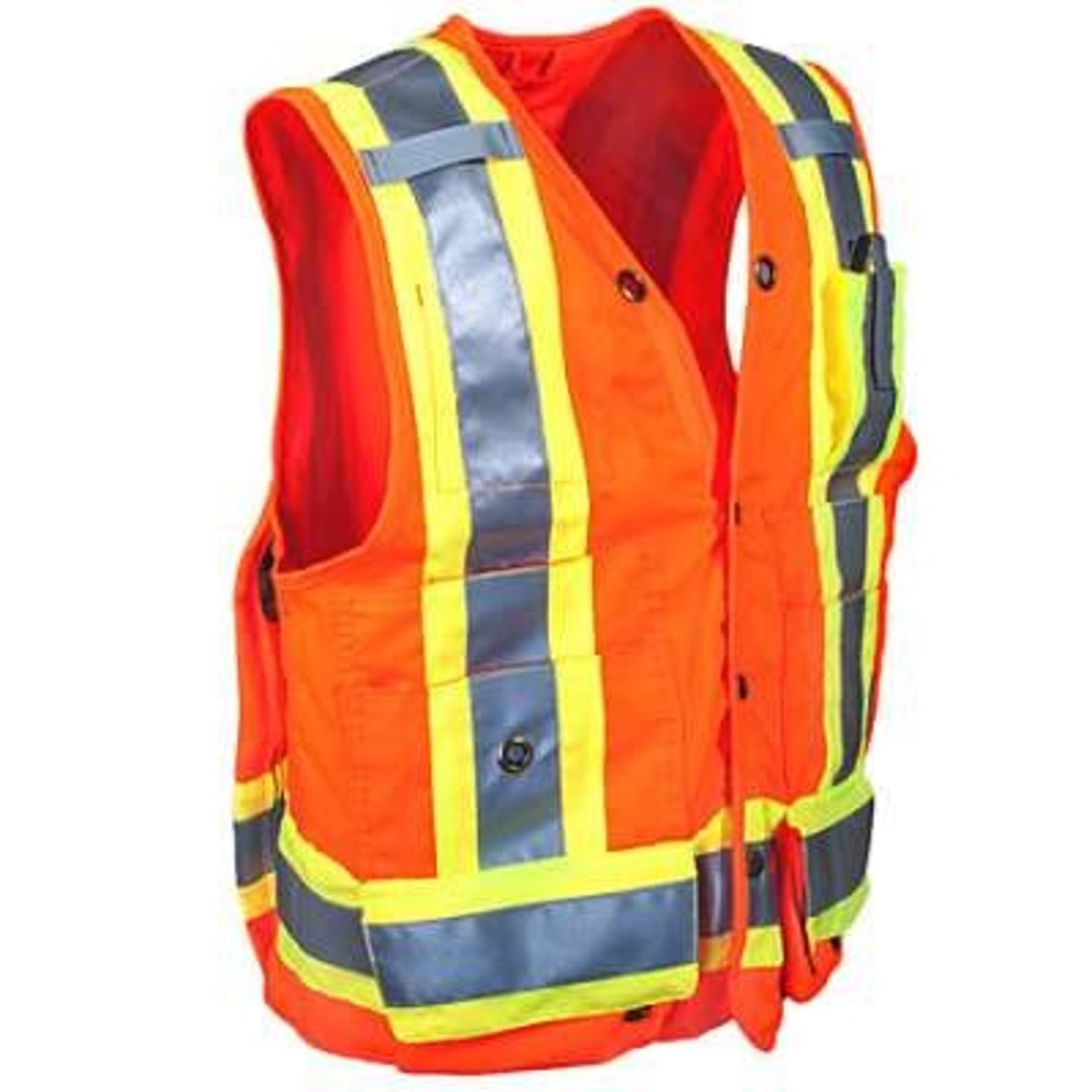 <p>reflective vest (or clothing); it provides the best protection for us</p>
