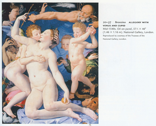 <p>Name of artist, art, and years completed</p>