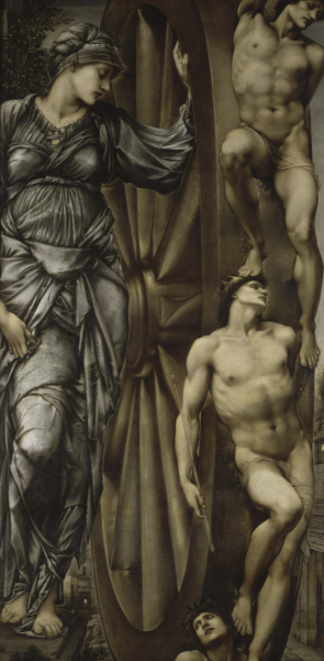 <p>Wheel of Fortune - Burne-Jones</p>