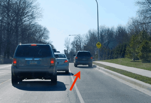 <p>What should be your main concern if you drive onto the shoulder of the road?</p>