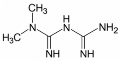 <p><strong>METFORMINA</strong></p><p><span style="color: green;">Fármacos antidiabéticos</span></p><ul><li><p><strong><em><u>Mecanismo de acción: </u></em></strong>Aumenta la sensibilidad a la insulina</p></li><li><p><strong><em><u>Uso terapéutico: </u></em></strong>Antidiabético oral</p></li></ul><p></p>