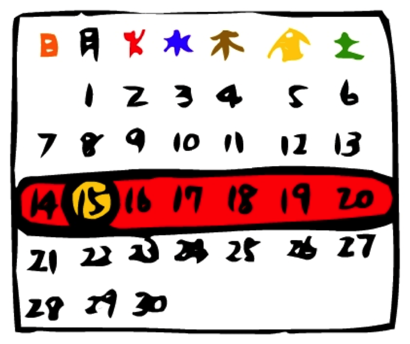<p>tuần này</p>
