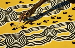 <p>The artwork below would MOST likely be discussed in relation to how art can:</p>