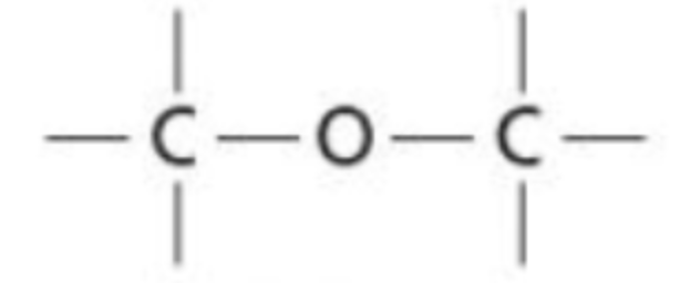 <p>A functional group consisting of two C-O bonds adjacent to one another</p>