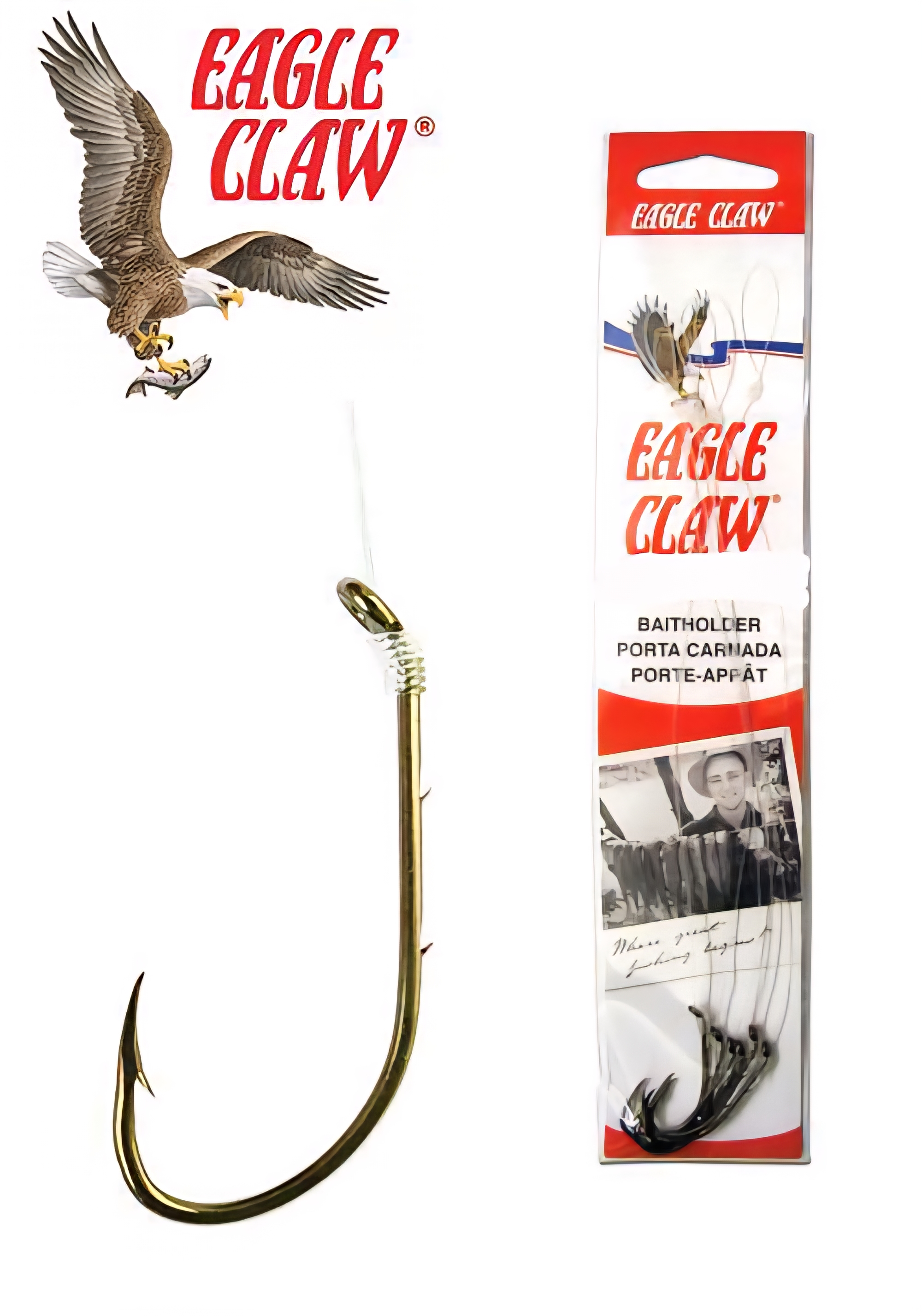 <p>What are pre-strung hooks called?</p>