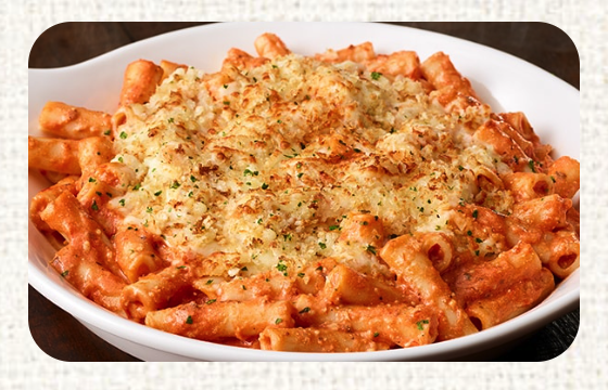 <p>Five Cheese Ziti al Forno</p>