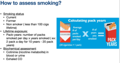 <p>20 pack years</p>