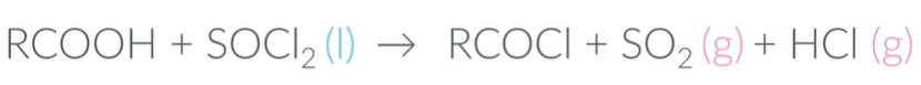 <p><span><span>Give the equation for the reaction between ethanoic acid and sulfurous dichloride.</span><span><br></span></span></p><p class="sc-ggWZvA sc-fsjmLi hMpsaV jeHCRe"><span><span>Give your answer using the structural formulas and do not include state symbols</span></span></p><p><br></p>
