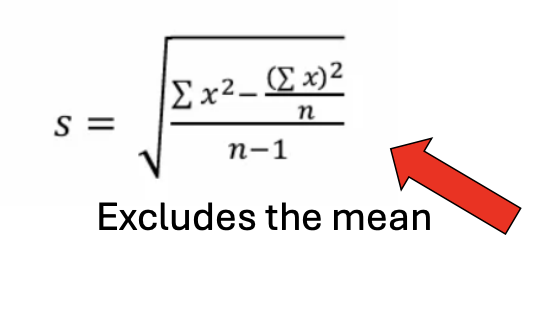 <ul><li><p>mean not whole is tedious to calculate</p></li><li><p></p></li></ul><p></p>