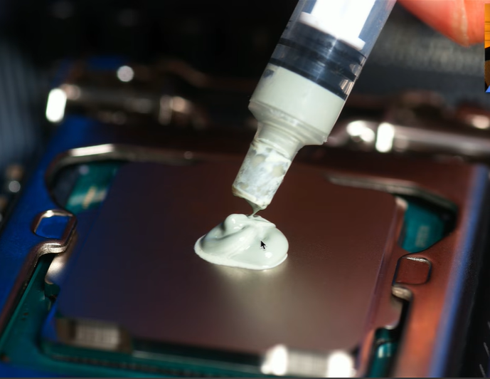 <p>Thermally conductive adhesive used to connect a heat sink and component, with the aim of improving thermal conductivity and moving heat away from the component. A little goes a long way</p>