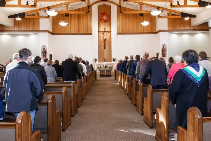 <p>Ex: I went to <strong>church service</strong> on Sunday</p>