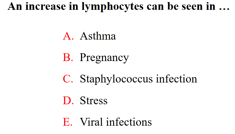 <p>Viral infections</p>