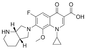 <p>moxifloxacine</p>