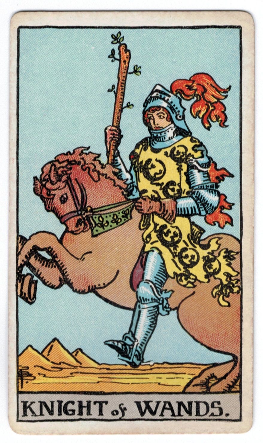 <p>Knight of Wands</p>