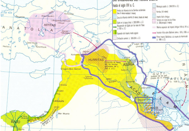 <p>LAS CIVILIZACIONES DEL PRÓXIMO ORIENTE hasta el siglo XVI a. C.</p><p>Cronologias</p>