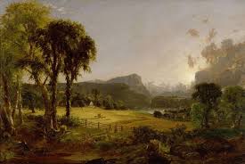 <p>Cropsey, <em>American Harvesting</em> (1851)</p>