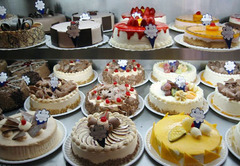 <p>the bakery (cakes)</p>