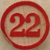 <p>twenty two</p>